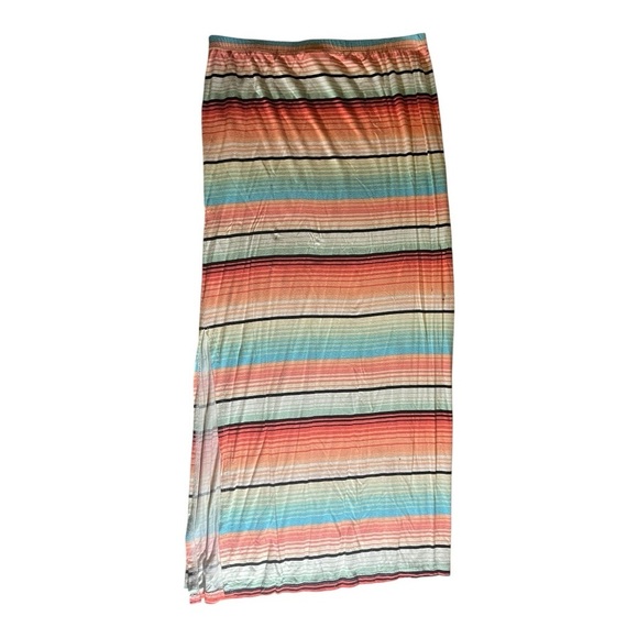 Warehouse Dresses & Skirts - Warehouse One Multicolor Striped Maxi Skirt​​